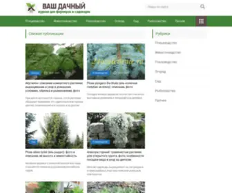 Vash-Dachnyi.ru(Ваш дачный участок) Screenshot