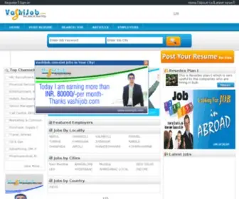 Vashijob.com Screenshot