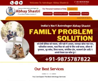 Vashikaran-Solution.in(Astrologer Abhay Shastri Ji) Screenshot