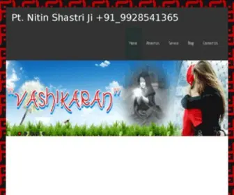 Vashikaranforgetlove.com(Love Spell) Screenshot