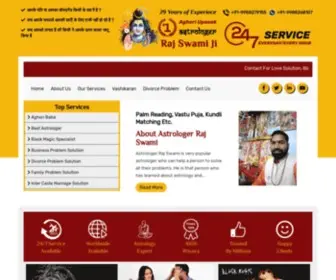 Vashikaranspecialistrajswami.com(Vashikaran Specialist Raj SwamiIndia) Screenshot