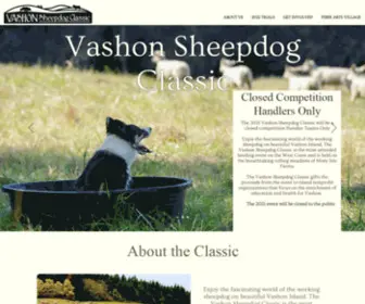 Vashonsheepdogclassic.com(Vashonsheepdogclassic) Screenshot