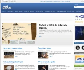 Vaskanal.com(Televizija Vaš kanal) Screenshot