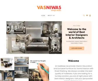 Vasniwas.com(Interior Designers) Screenshot