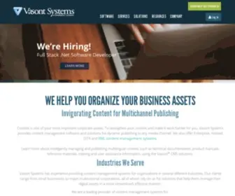 Vasont.com(Vasont Systems) Screenshot