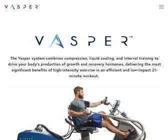 Vasper.com(Vasper is a revolutionary health and fitness technology) Screenshot