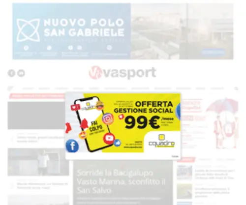 Vasport.it(Tutto lo sport in Abruzzo) Screenshot