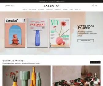 Vasquiat.com(The new luxury shopping experience for fashion innovators. Be rewarded for anticipating trends. Pre) Screenshot