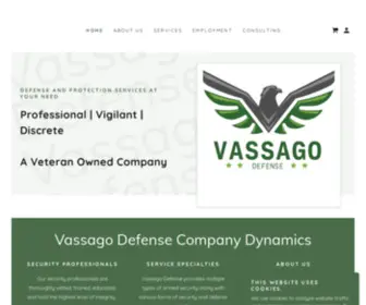 Vassagodefense.com(Vassago Defense) Screenshot