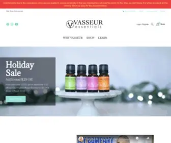 Vasseuressentials.com(Create an Ecommerce Website and Sell Online) Screenshot