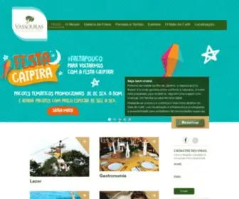 Vassourasecoresort.com.br(Vassouras Eco Resort) Screenshot