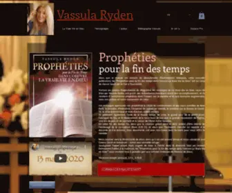 Vassula.com(Prophète) Screenshot