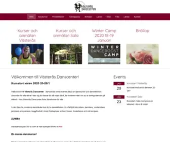 Vasterasdanscenter.com(Västerås Danscenter) Screenshot