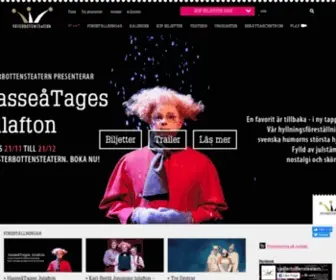 Vasterbottensteatern.se(Västerbottensteatern) Screenshot