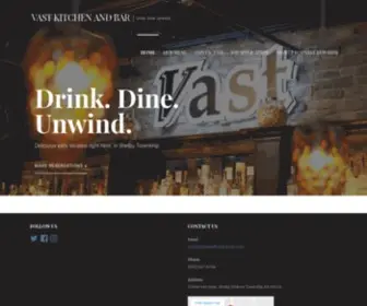 Vastkitchenandbar.com(Drink) Screenshot
