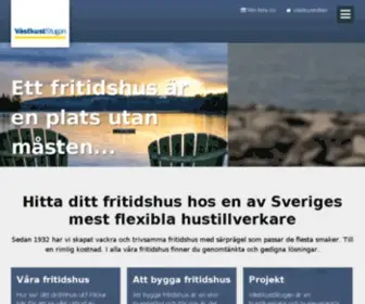 Vastkuststugan.se(Bygga fritidshus) Screenshot