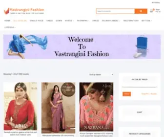 Vastrangini.com(Vastrangini Fashion) Screenshot