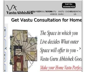 Vastuabhishek.com(Vastu Shastra) Screenshot