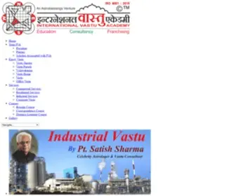 Vastuacademy.com(International Vastu Academy) Screenshot