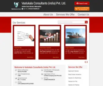Vastukala.org(Vastukala Consultants (india) Pvt) Screenshot