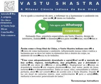 Vastushastra.com.br(VASTU SHASTRA) Screenshot
