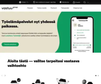 Vastuugroup.fi(Vastuu Group) Screenshot