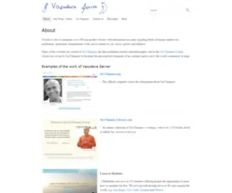 Vasudevaserver.org(Vasudeva Server) Screenshot