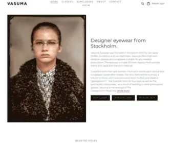 Vasuma.com(Vasuma Eyewear) Screenshot