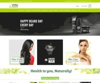 Vasustore.com(Best Ayurvedic & Herbal Hair and Skin Care & Health & Wellness Product) Screenshot