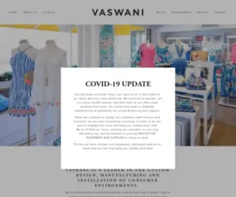 Vaswaniinc.com(Vaswani) Screenshot