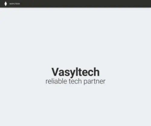 Vasyltech.com(High Quality Web Development) Screenshot