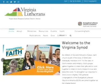 Vasynod.org(Virginia Synod) Screenshot