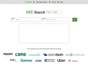 Vat-Search.ie(VAT (Value Added Tax)) Screenshot