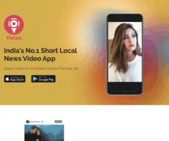Vatanapp.com(Short Local News Video App) Screenshot