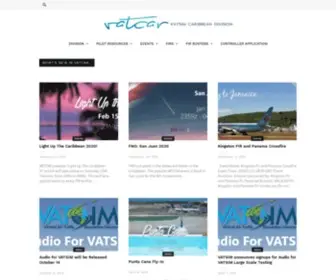 Vatcar.org(Website dedicated to virtual aviation and air traffic control. VATCAR) Screenshot