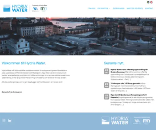 Vateknik.se(Hydria Water) Screenshot