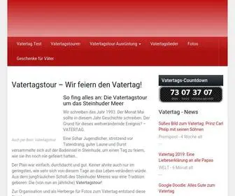 Vatertagstour.de(VatertagstourTage im Jahr) Screenshot