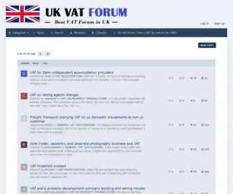 Vatforum.co.uk(UK VAT Forum) Screenshot