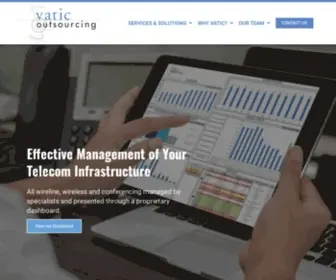 Vatic-Outsourcing.com(Outsource Telecom) Screenshot