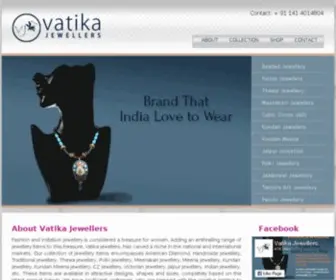 Vatikajewellers.co.in(Vatika Jewellers) Screenshot