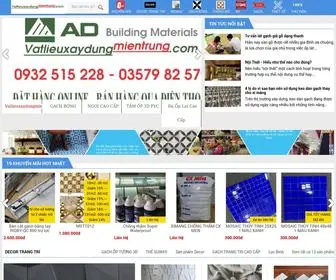 Vatlieuxaydungmientrung.com(Vatlieuxaydungmientrung, vat lieu xay dung mien trung, , vlxdmientrung, vlxdmt) Screenshot