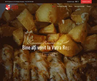 Vatraregala.ro(Bun venit la Vatra Regală) Screenshot