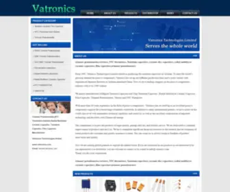 Vatronics.com(Trimmer potentiometers) Screenshot