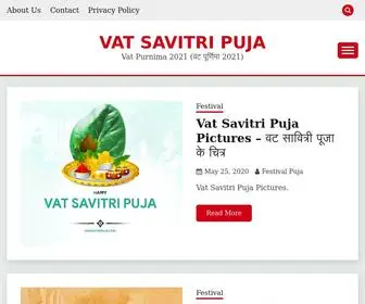 Vatsavitripuja.com(The official Website of Vat Savitri Puja) Screenshot