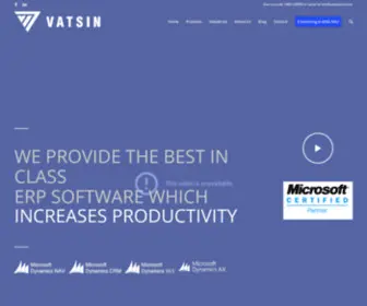Vatsintech.com(Inventory Management Software) Screenshot