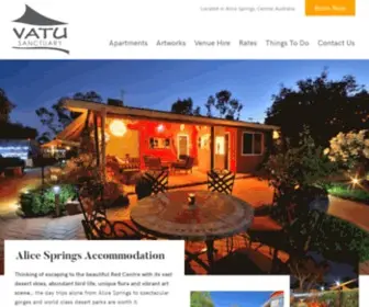 Vatusanctuary.com.au(Alice Springs Apartments) Screenshot