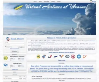 Vau.aero(Virtual Airlines of Ukraine) Screenshot