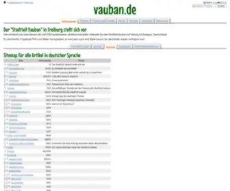 Vauban.de(Vauban) Screenshot