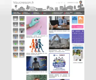Vaucresson.fr(Site Officiel de la Ville de Vaucresson) Screenshot