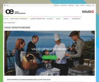 Vaud-Oenotourisme.ch(Vaud Oenotourisme) Screenshot